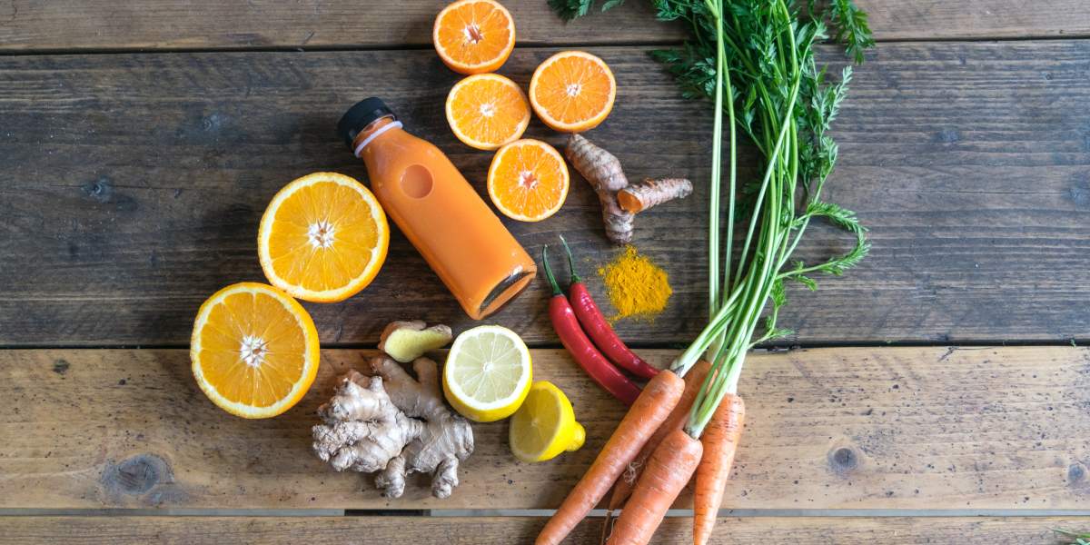 smoothie carottes et oranges