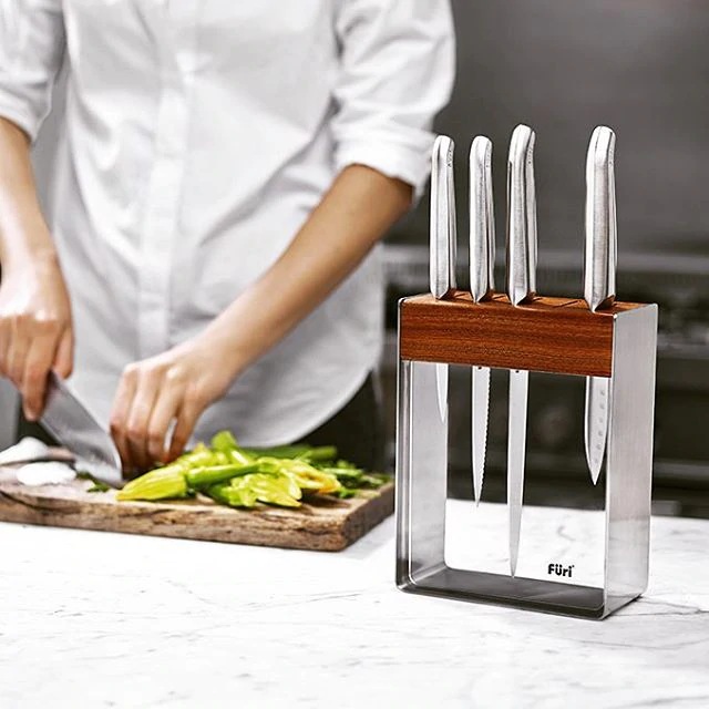 rangement couteaux contoir chef cuisinier