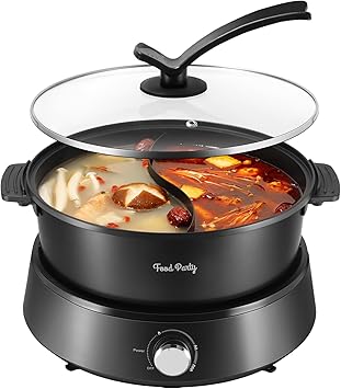 Le hot pot électrique 4 litres pour des fondues chinoises en petit comite