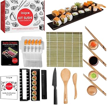 Le coffret cadeau sushi premium avec tous les accessoires