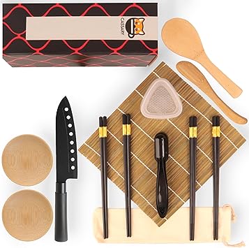 Le kit sushi 12 pièces avec tous les outils pour débuter
