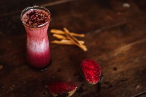 smoothie betterave pomme gingembre