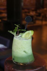 smoothie concombre menthe citron